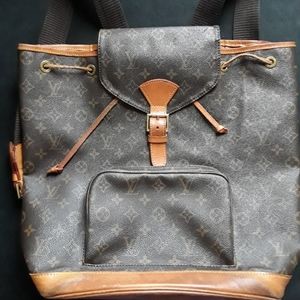 Louis Vuitton Vintage Montsauris Backpack